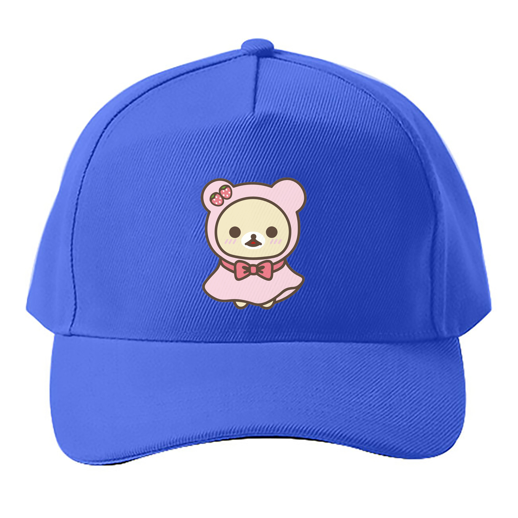 （画像用） リラックマ リラックマ キイロイトリ Rilakkuma Korilakkuma Kiiroitori ベースボールキャップ 綿100％ 男女兼用 帽子 スポーツ
